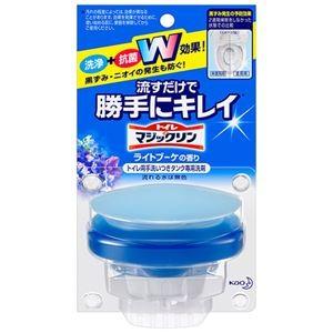 (まとめ) 花王 トイレマジックリン 流すだけで勝手にキレイ ライトブーケの香り 本体 80g 1個...