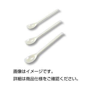 (まとめ)薬さじ(プラスチック白)大 180mm 〔×50セット〕 代引不可