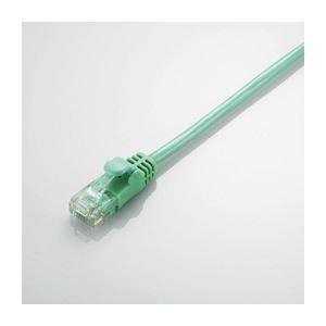 (まとめ)エレコム Gigabit やわらかLANケーブル(Cat6準拠) LD-GPY/G3〔×5...