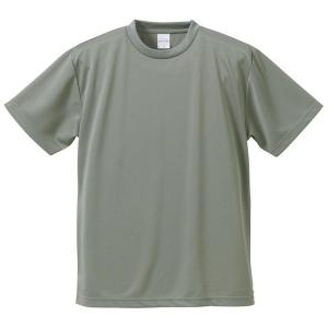 UVカット・吸汗速乾・5枚セット・4.1オンスさらさらドライ Tシャツ グレー XL 代引不可｜recommendo