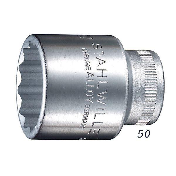 STAHLWILLE（スタビレー） 50A-1.1／4 （1／2SQ）ソケット （12角） （034...