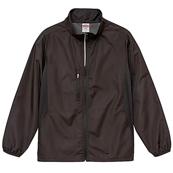 シャカシャカと音がしない撥水＆防風加工・リフレクター・裏地付スタンドジップジャケット ブラック Ｓ ...