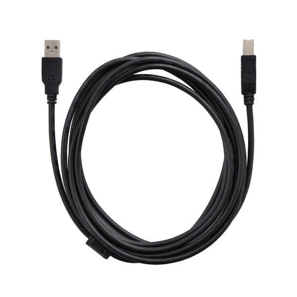 （まとめ） USBケーブル 3m USB2.0 ブラック ハイスピード スタンダード USB A-T...