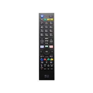 （まとめ） ミヨシ TV用リモコン シャープ対応 MRC-SH01 〔×2セット〕 代引不可｜recommendo