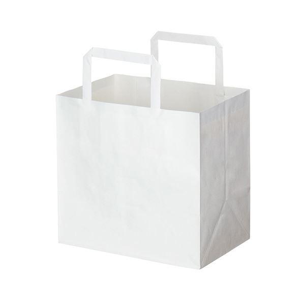 （まとめ） HEIKO Hフラットチャームバッグ220-1 白 #003277305 1パック（50...