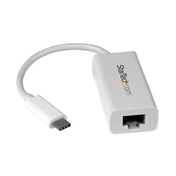 StarTechUSB-C接続ギガビット有線LAN変換アダプタ ホワイト US1GC30W 1個 代...