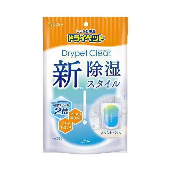 (まとめ）エステー 除湿剤 ドライペット クリア 吸湿量350mL〔×10セット〕 代引不可