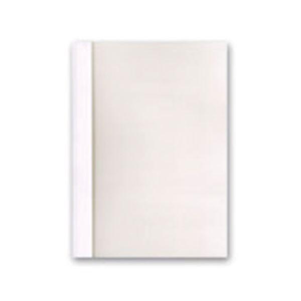 (まとめ）ジャパンインターナショナルコマースとじ太くん専用契約書カバー A4タテ 背幅3mm クリア...