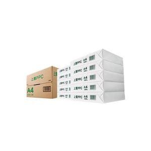 (まとめ) 上質PPC用紙 NY A4 1箱(5000枚:500枚×10冊) 〔×5セット〕 代引不...