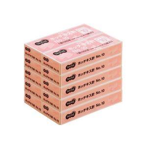 (まとめ) TANOSEE ホッチキス針 NO.10 50本連結×20個入 1セット（100箱） 〔...