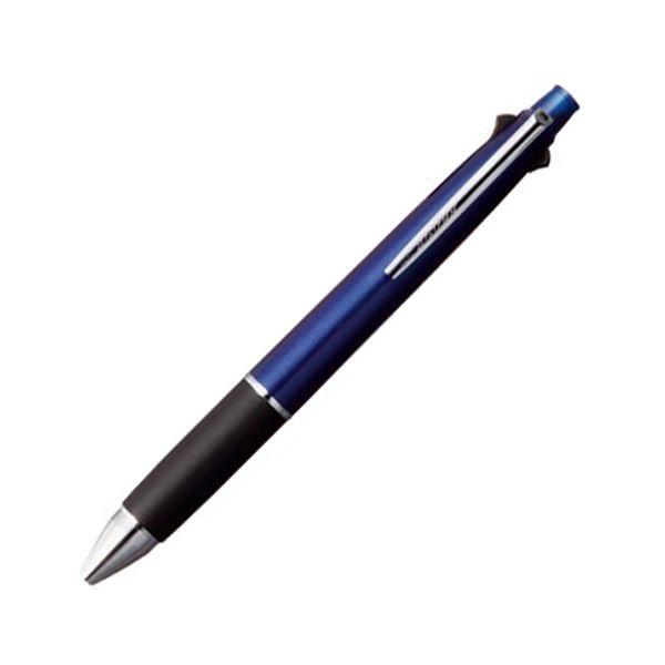 (まとめ) 三菱鉛筆 多機能ペン ジェットストリーム4＆1 0.5mm （軸色 ネイビー） MSXE...