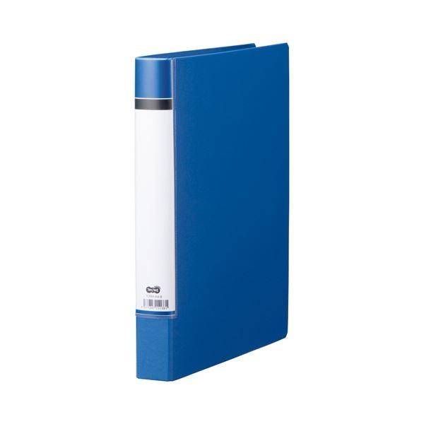 (まとめ) TANOSEE Oリングファイル（貼り表紙） A4タテ 2穴 200枚収容 背幅40mm...