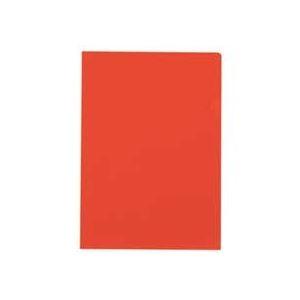 (まとめ) テージー カラークリアフォルダー A4レッド CC-141A-04 1パック(10枚) ...
