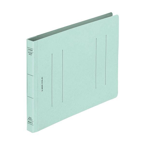 (まとめ) ライオン事務器 フラットファイルA5ヨコ 150枚収容 背幅18mm ブルー CS-A5...
