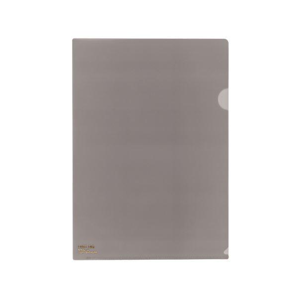 リヒトラブ カラークリヤーホルダー A4 ブラック F-78-24 1セット（50枚） 代引不可