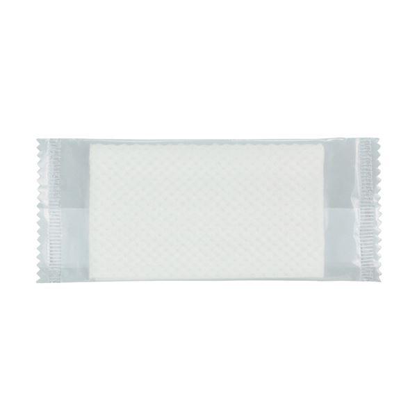 （まとめ）TANOSEE 紙エンボスおしぼりエコノミー 平型ミニ 1セット（250枚：50枚×5パッ...