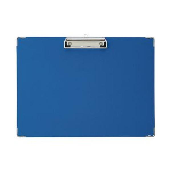 （まとめ）TANOSEE 用箋挟 B4ヨコ ブルー 1枚〔×50セット〕 代引不可