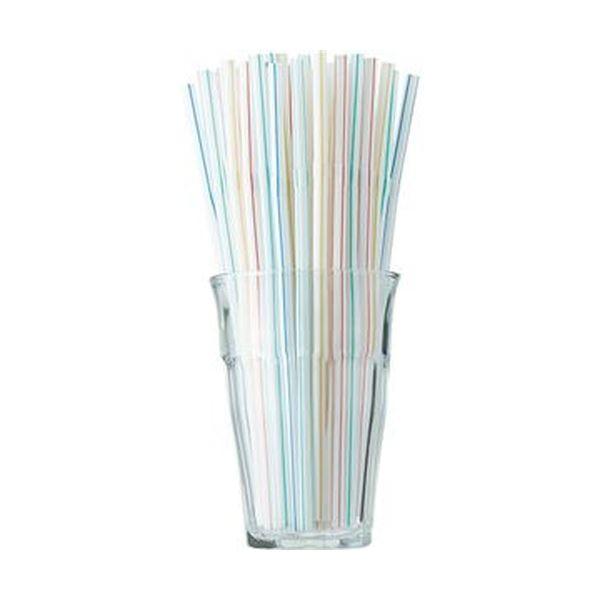 （まとめ）日本デキシー 曲がるストロー4色アソート KST601FS 1セット（300本：100本×...