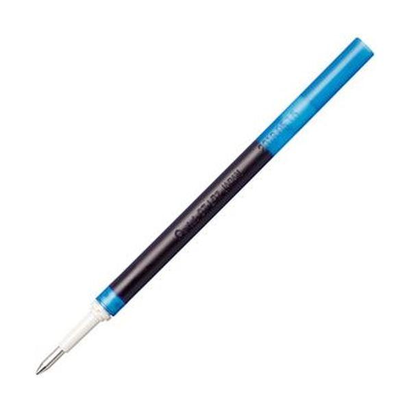 （まとめ）ぺんてる ゲルインキボールペン ノック式エナージェル インフリー 替芯 0.7mm ブルー...