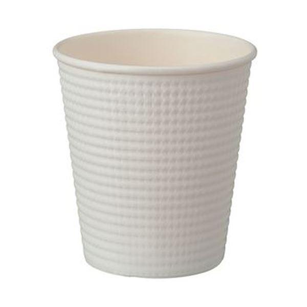 （まとめ）サンナップ エンボスカップ ホワイト250ml（8.5オンス）C2550EN 1パック（5...