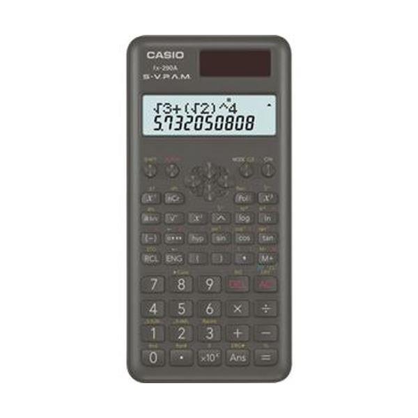 （まとめ）カシオ 関数電卓 10桁2行ハードケース付 FX-290A-N 1台〔×5セット〕 代引不...