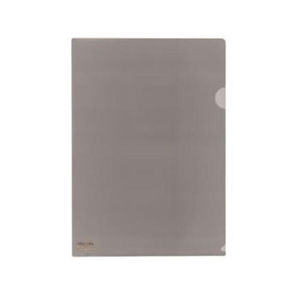 （まとめ）リヒトラブ カラークリヤーホルダー A4 ブラック F-78-24 1セット（50枚）〔×...