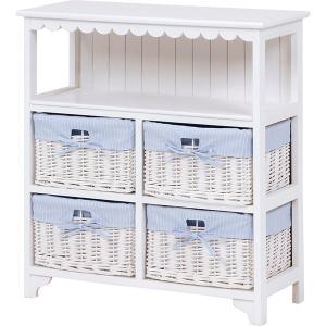 白井産業 フリーラック モンシェリーヌ 幅111.9cm ラック 収納ラック