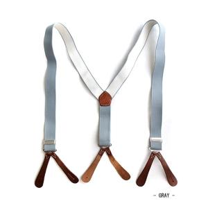 HERMES（エルメス） 総柄 アクセサリー サスペンダー イエロー ユニ