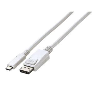 EIZO USB Type-C - DisplayPort 変換ケーブル （2m） ホワイト CP200-WT 代引不可