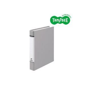 （まとめ）TANOSEE Dリングファイル（貼り表紙） A4タテ 背幅50mm グレー 20冊 代引...