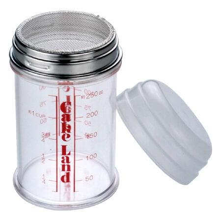 タイガークラウン 粉糖ふり器 粉ふるい器 ステンレス網 蓋付き 代引不可