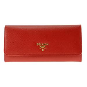 PRADA プラダ 1MH132 S/ME/FUOCO 長財布 レディース 送料無料｜recommendo