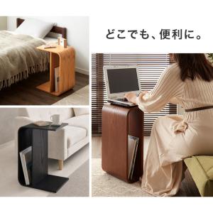 3way サイドテーブル コの字型 完成品 収...の詳細画像2