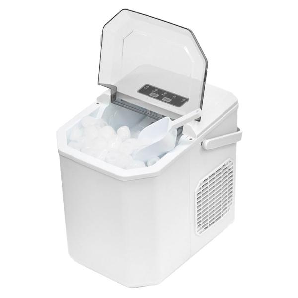 高速製氷機 家庭用 氷 自動製氷機 ホワイト アイスメーカー 大人数 大容量 アウトドア パーティ ...