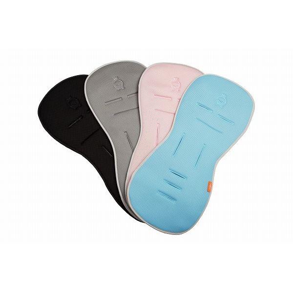 meeno babies ミーノベビーズ クール・ミー ベビーカー専用さらさらシート ブラック 1個...