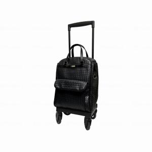 SHIMA 四輪キャリー メロディスムーズ 小花BK 351356 健康機器 その他