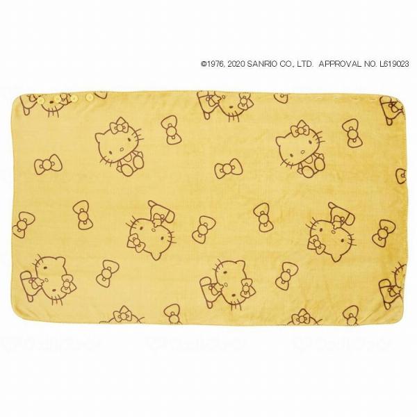 ウェルファン ひざ掛け ハローキティ /イエロー/大 イエロー 大 010101 010101 28...