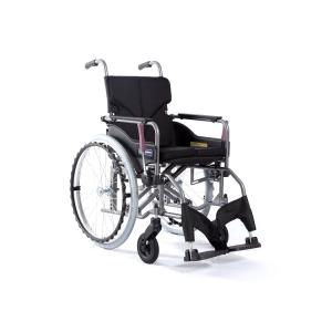 美和商事 自走式標準形車いす スタンダード スチール エアータイヤ