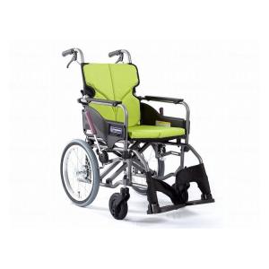 ミキ BAL-R2 ベーシック車いす 介助型/ブルー A-2 ナイロン/40 ブルー