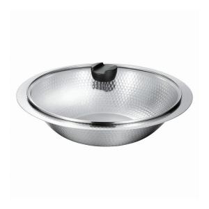 彩食庵 IH対応蓋付よせしゃぶ鍋30cm MB-3447 代引不可