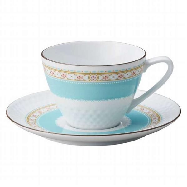 ノリタケ ハミングブルー ティー・コーヒー碗皿 1645L/T94589 代引不可