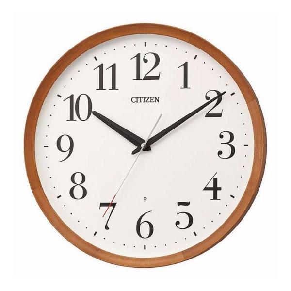 シチズン 連続秒針電波掛時計 8MY535-006 代引不可