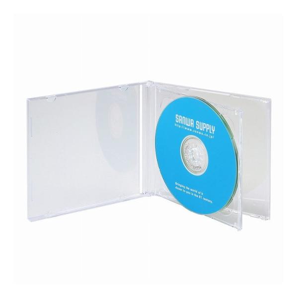 サンワサプライ Blu-ray・DVD・CDケース 2枚収納タイプ・5枚セット FCD-22CLN2...