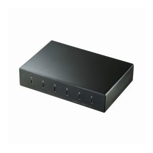 USB Type-C充電器 6ポート 合計18A 高耐久タイプ ACA-IP81 代引不可｜recommendo