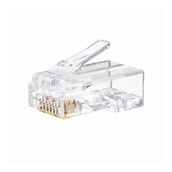 サンワサプライ メーカー直送 RJ-45コネクタ カテゴリ6 貫通型 単線・より線共用 アルタネート...