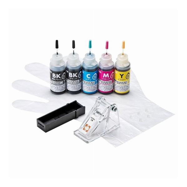 詰め替えインク BCI-380/XKI-N10PGBK・381/N11BK・C・M・Y用 INK-C...