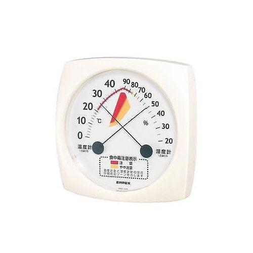 EMPEX エンペックス 生活管理 温度・湿度計 食中毒注意計 TM-2511 ホワイト