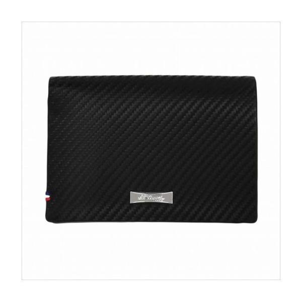 Dupont デュポン DEFI SLG 二つ折り財布 小銭入れ無 PORTE BILLETS 7C...