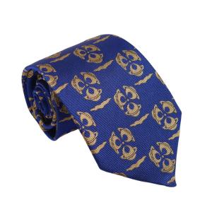 【美品】ヴィヴィアンウエストウッド ネクタイ ネイビー オーブ 光沢 イタリア製 Vivienne Westwood ヴィヴィアンウエストウッド ネクタイ ネイビー