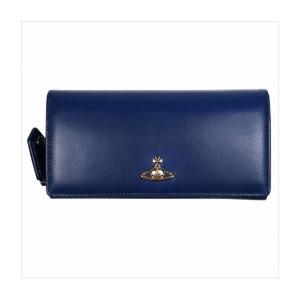 VIVIENNE WESTWOOD ヴィヴィアンウエストウッド NO.10 NAPPA 長財布 51060025 BLUE 18SS おしゃれ プレゼント 贈り物 祝い品